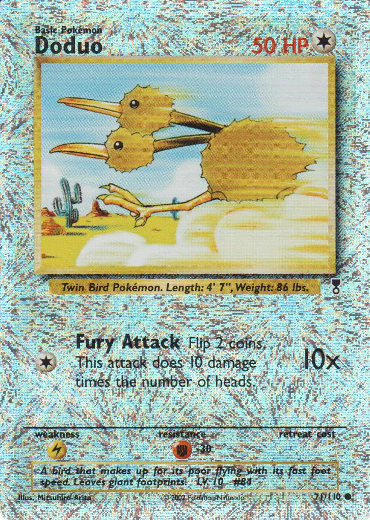 Doduo - 71/110 - Common - Reverse Holo